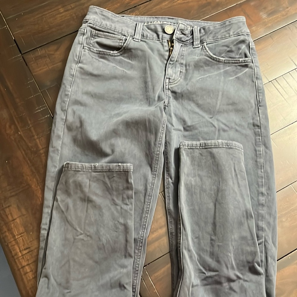 American Eagle Tomgirl super stretch pants - size 0